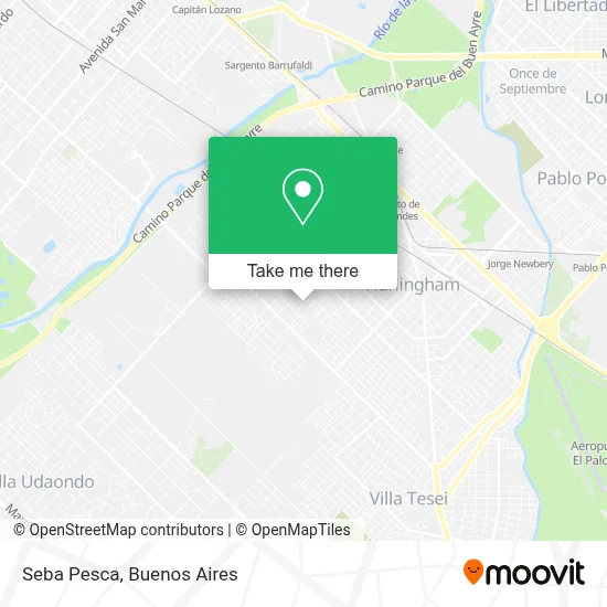 Seba Pesca map