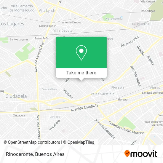 Rinoceronte map