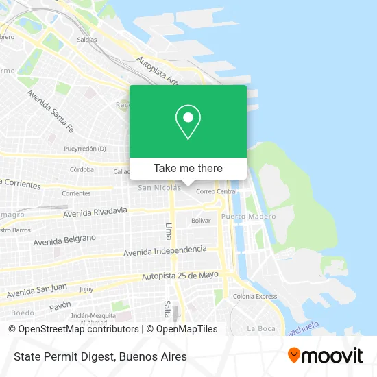State Permit Digest map