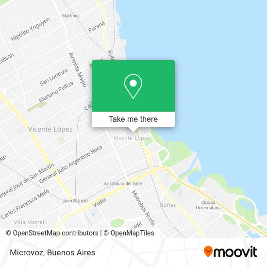 Microvoz map