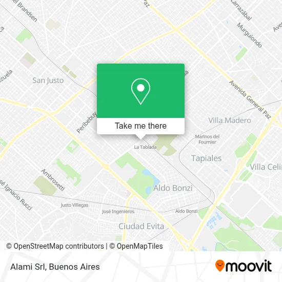 Alami Srl map