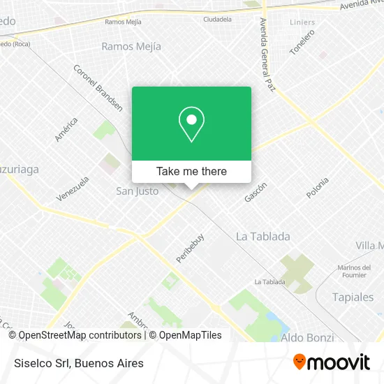 Siselco Srl map