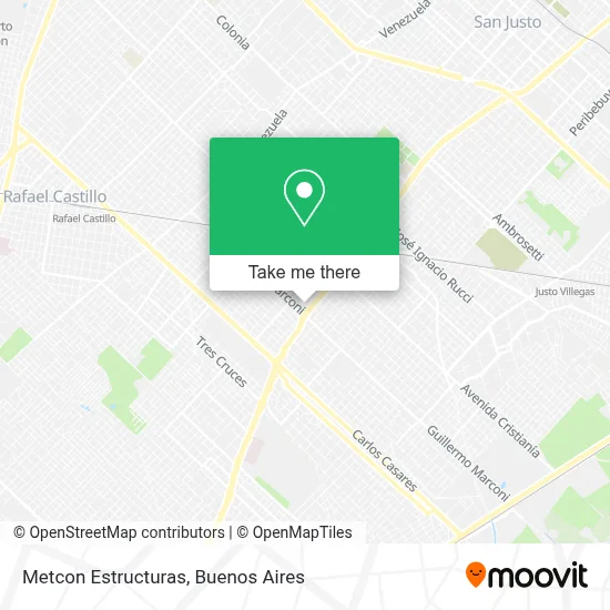Metcon Estructuras map