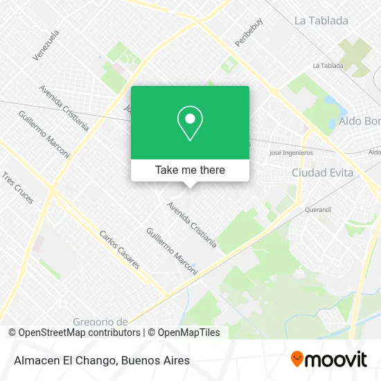 Almacen El Chango map