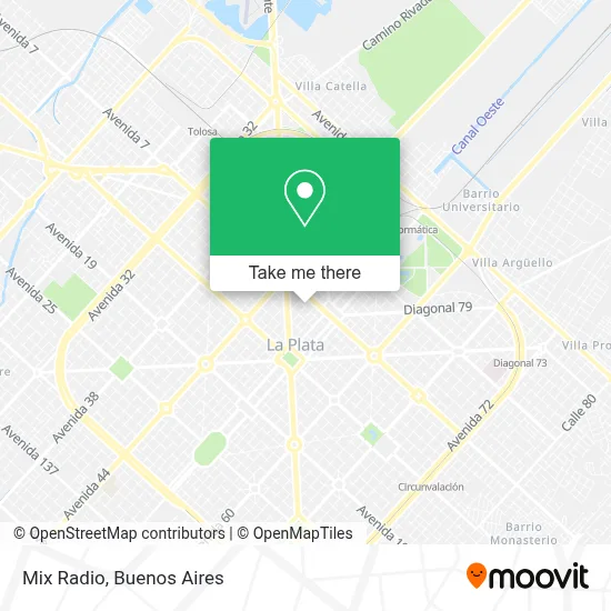 Mix Radio map
