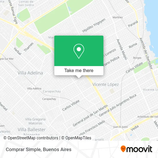 Comprar Simple map