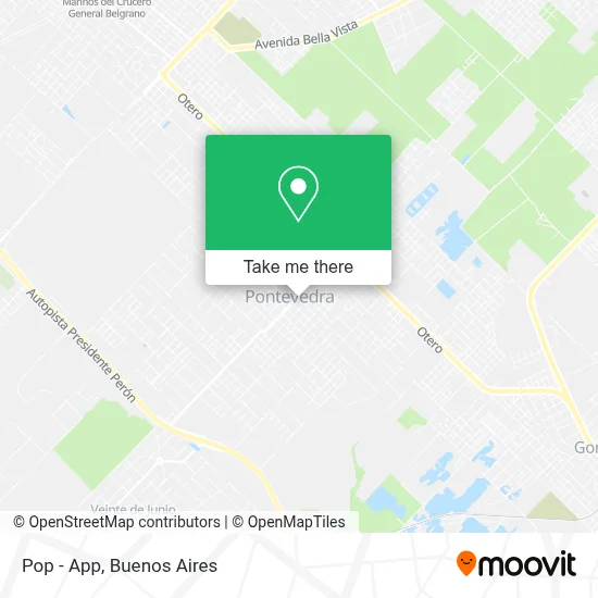 Pop - App map