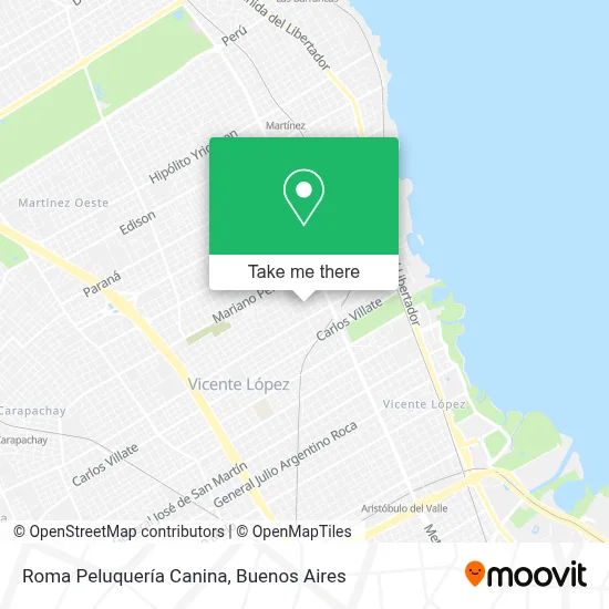 Roma Peluquería Canina map