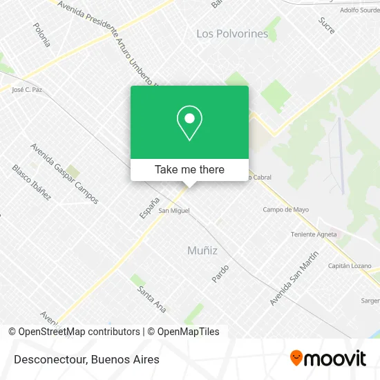 Desconectour map