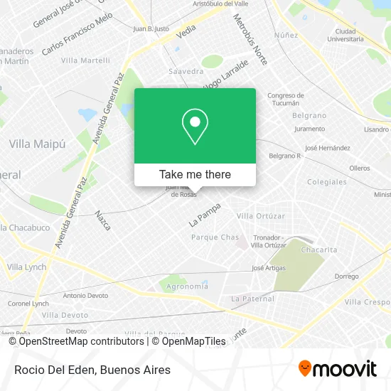 Rocio Del Eden map
