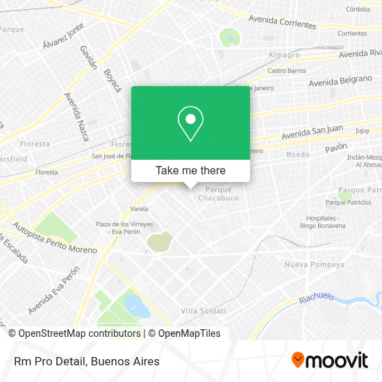 Rm Pro Detail map