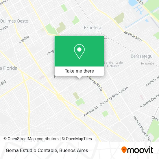 Gema Estudio Contable map