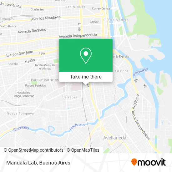 Mandala Lab map