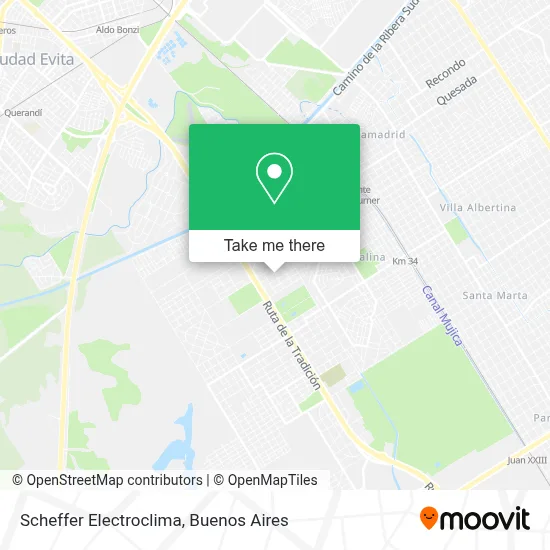 Scheffer Electroclima map
