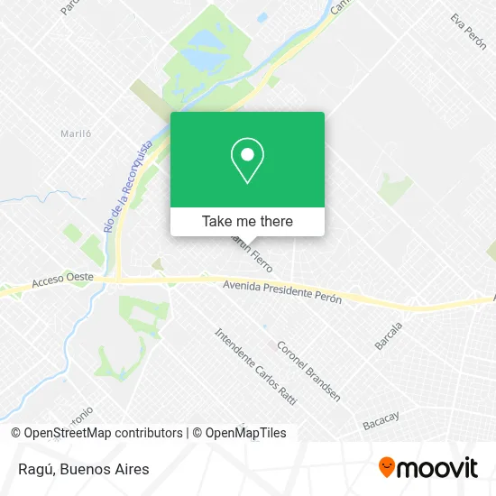 Ragú map