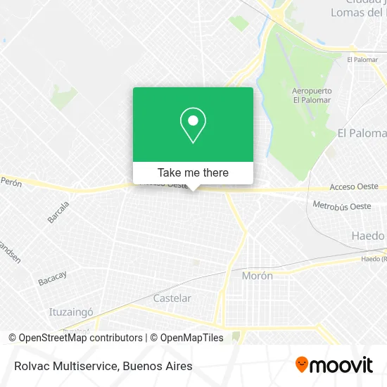 Rolvac Multiservice map