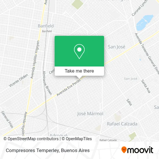 Compresores Temperley map