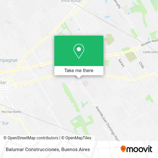 Balumar Construcciones map