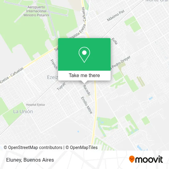 Eluney map