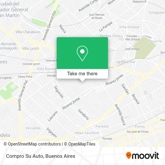 Compro Su Auto map