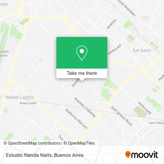 Estudio Nanda Nails map