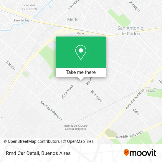 Rmd Car Detail map