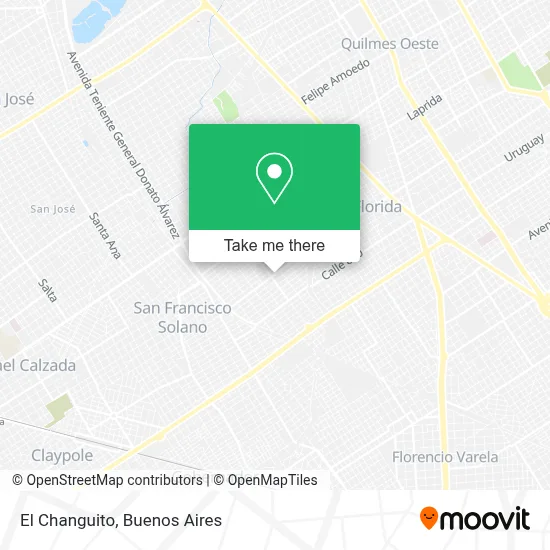 El Changuito map