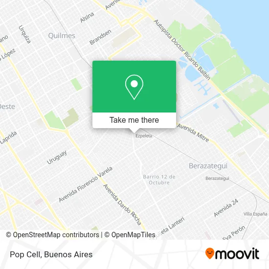 Pop Cell map