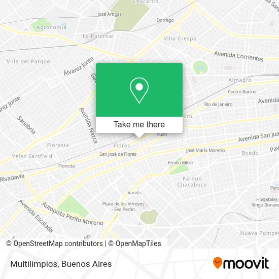 Multilimpios map