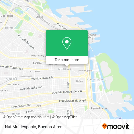 Nut Multiespacio map