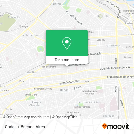 Codesa map