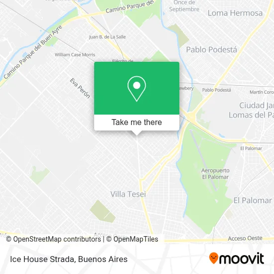Ice House Strada map