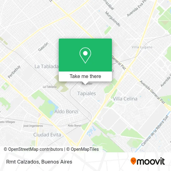 Rmt Calzados map