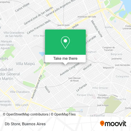 Db Store map