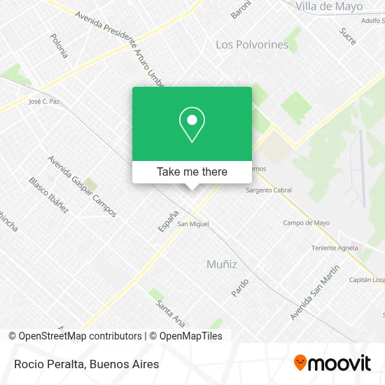 Rocio Peralta map