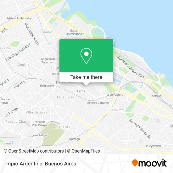 Ripio Argentina map