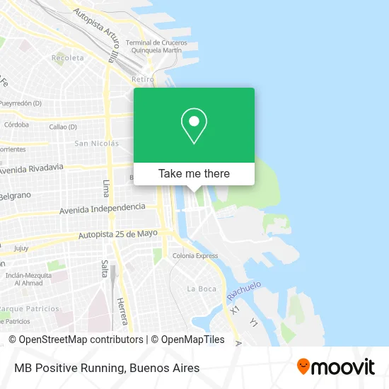 MB Positive Running map