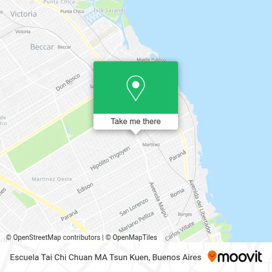 Escuela Tai Chi Chuan MA Tsun Kuen map