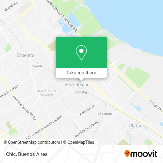 Chic map