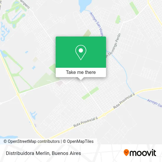 Distribuidora Merlin map