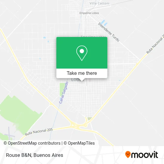 Rouse B&N map