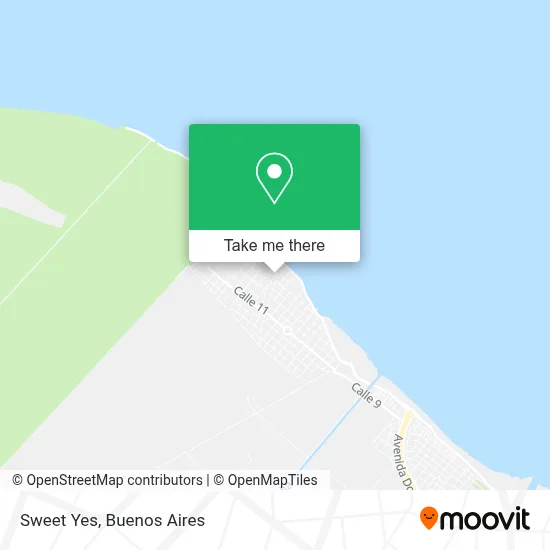 Sweet Yes map