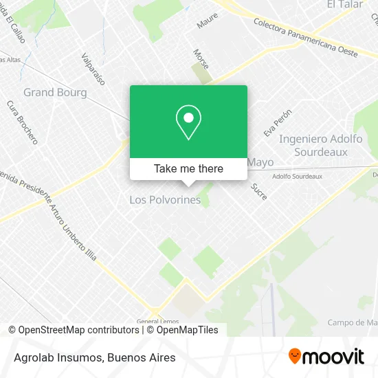 Agrolab Insumos map
