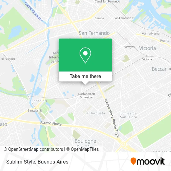 Sublim Style map