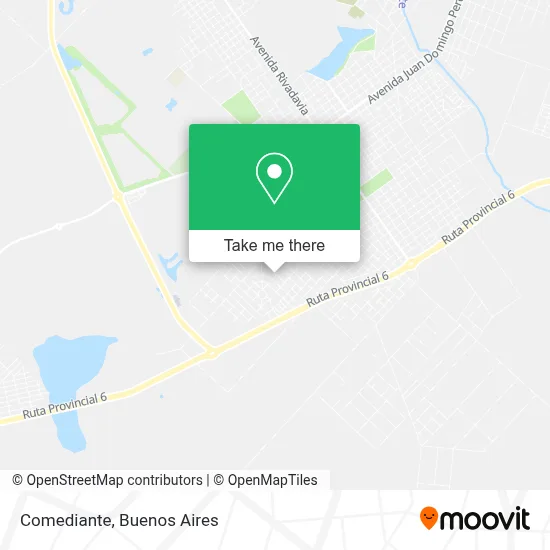 Comediante map