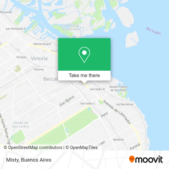Misty map