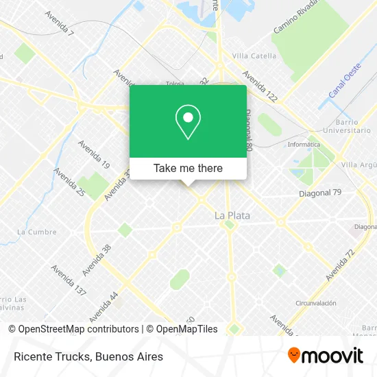 Ricente Trucks map