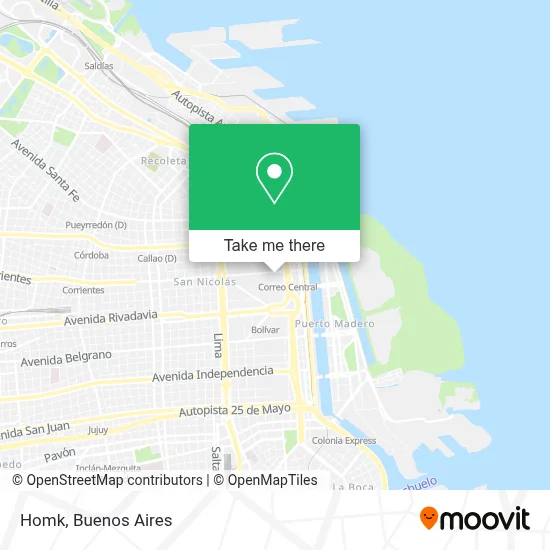 Homk map