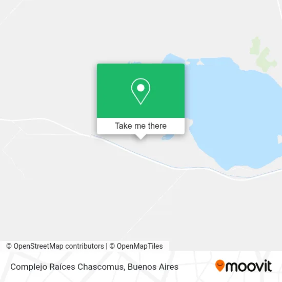 Complejo Raíces Chascomus map