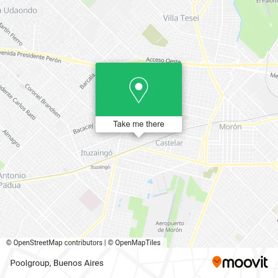 Poolgroup map